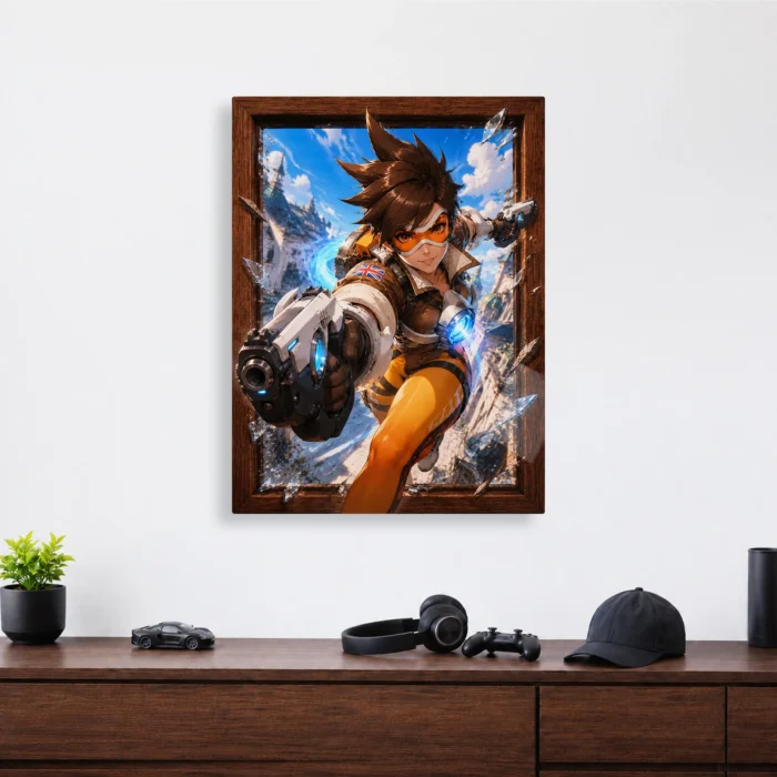 OW Tracer Metal Poster Wall Decor - Image 3