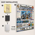 OW Metal Poster Wall Decor - Image 2