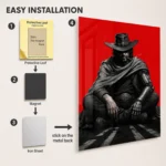 OW Reaper Metal Poster Wall Decor - Image 2