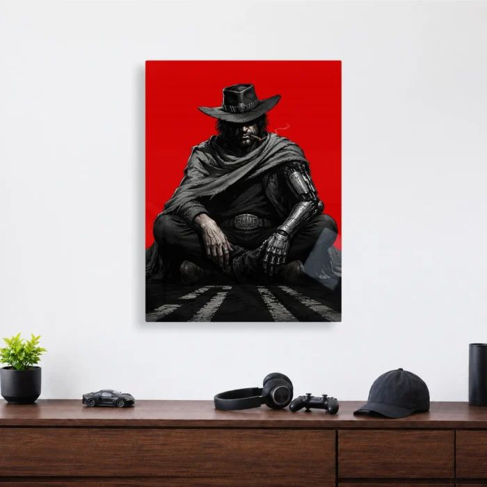 OW Reaper Metal Poster Wall Decor - Image 4
