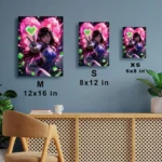 OW D.Va Metal Poster Wall Decor - Image 6