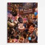 OW Metal Poster Wall Decor - A