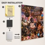 OW Metal Poster Wall Decor - A - Image 2