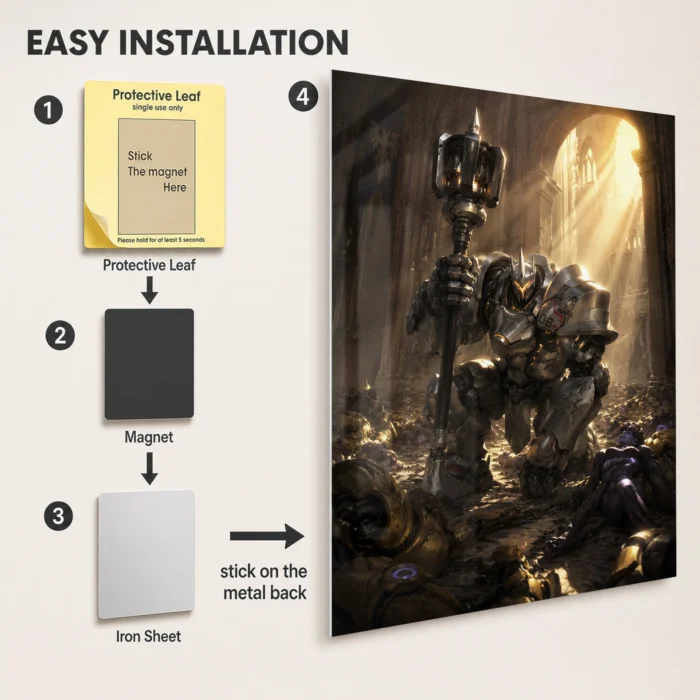 OW Bastion Metal Poster Wall Decor - Image 2
