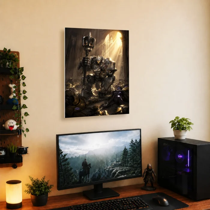 OW Bastion Metal Poster Wall Decor - Image 4