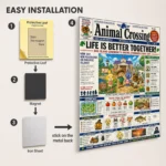AC Metal Poster Wall Decor - A - Image 2