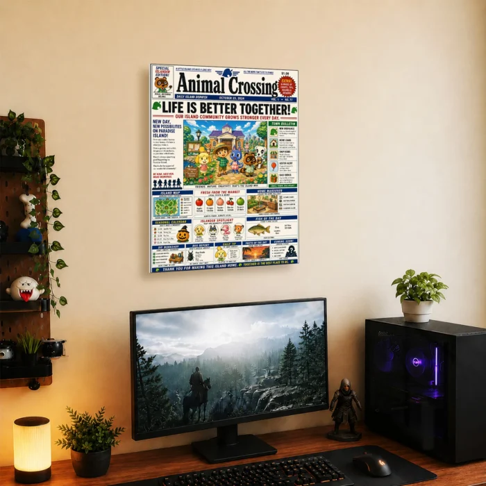 AC Metal Poster Wall Decor - A - Image 4