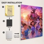 OW Metal Poster Wall Decor - B - Image 2