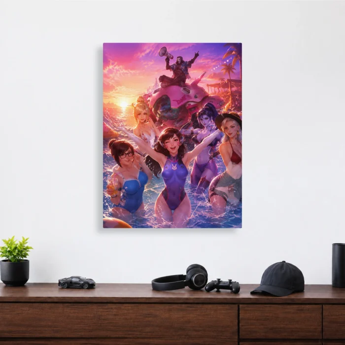 OW Metal Poster Wall Decor - B - Image 3