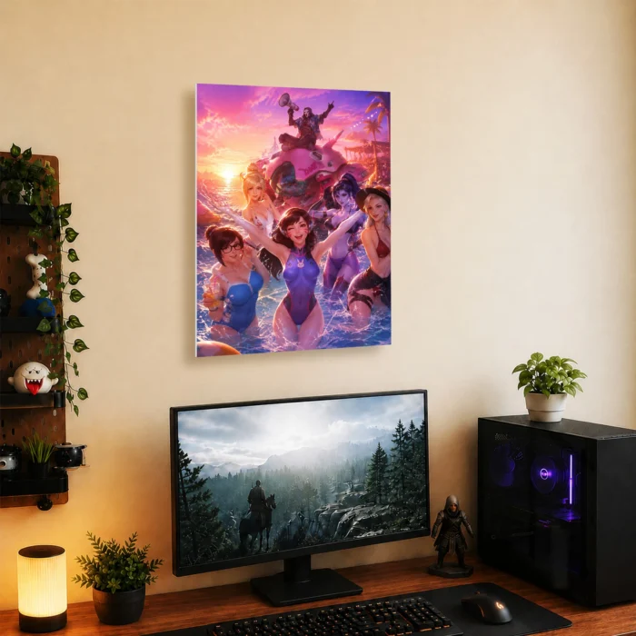 OW Metal Poster Wall Decor - B - Image 4