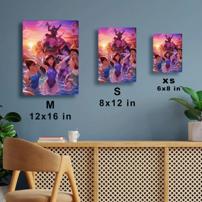 OW Metal Poster Wall Decor - B - Image 6