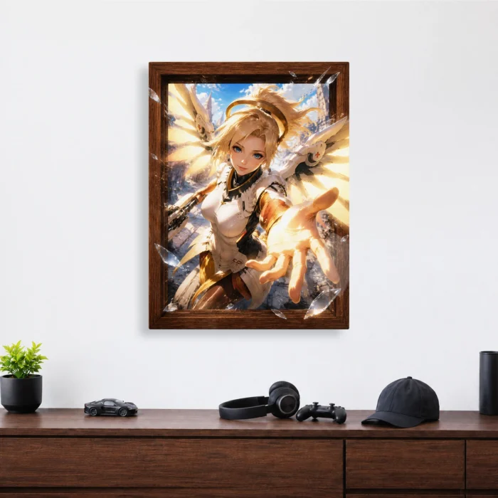 OW Mercy Metal Poster Wall Decor - Image 3