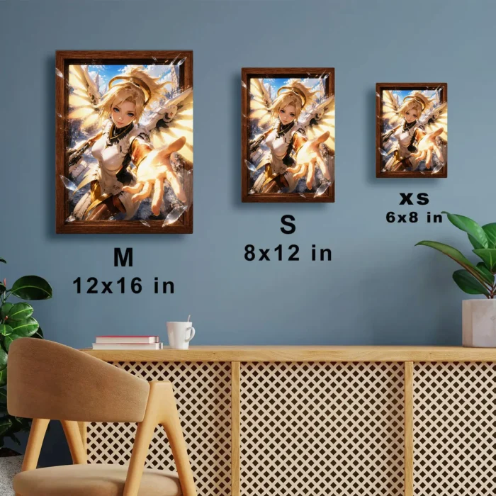 OW Mercy Metal Poster Wall Decor - Image 6