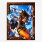 OW Tracer Metal Poster Wall Decor - A