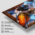 OW Tracer Metal Poster Wall Decor - A - Image 5