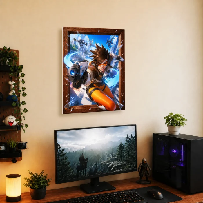 OW Tracer Metal Poster Wall Decor - A - Image 4