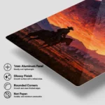 RDR 2 Arthur Morgan Metal Poster Wall Decor - Image 5