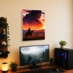 RDR 2 Arthur Morgan Metal Poster Wall Decor - Image 4