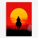 RDR 2 Arthur Morgan Metal Poster Wall Decor - B