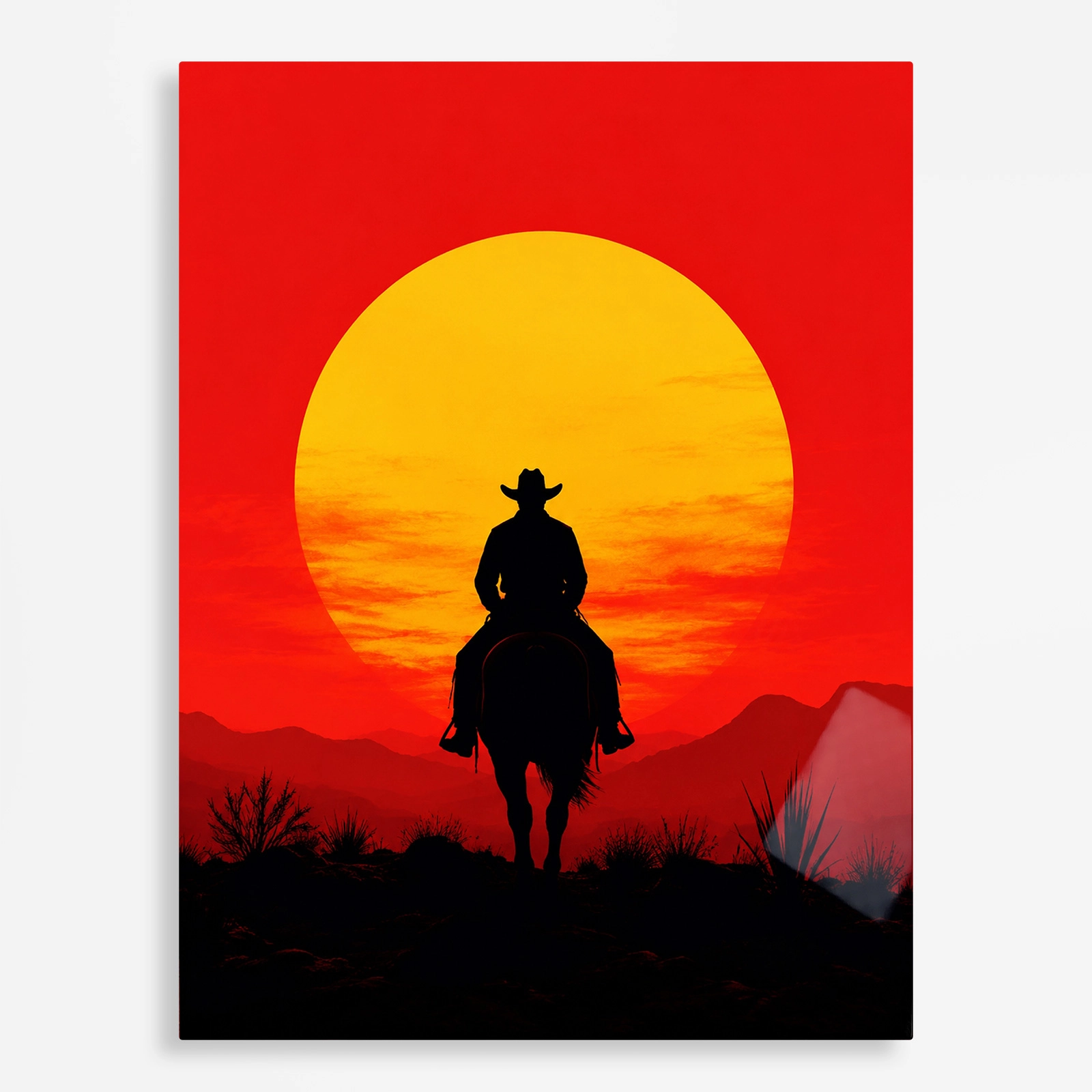 video game metal poster (178) s1 RDR 2 Arthur Morgan Metal Poster Wall Decor - B - Image 1