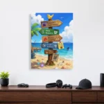 AC Metal Poster Wall Decor - B - Image 3