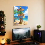 AC Metal Poster Wall Decor - B - Image 4