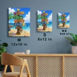 AC Metal Poster Wall Decor - B - Image 6