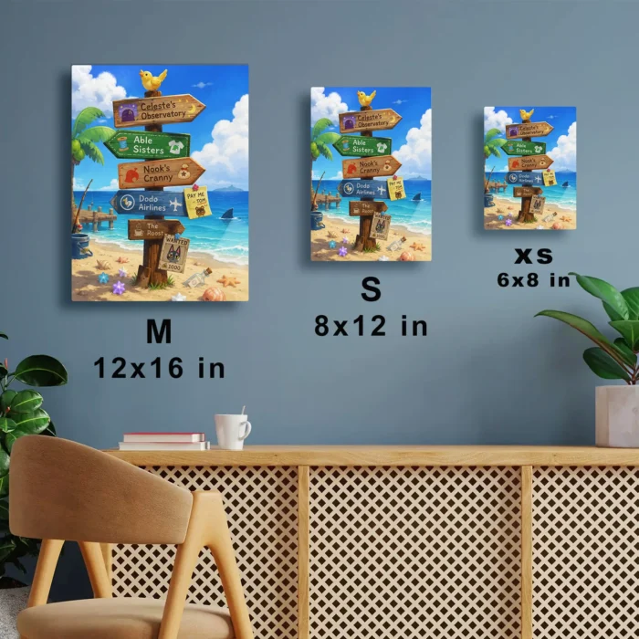 AC Metal Poster Wall Decor - B - Image 6