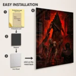 SH Metal Poster Wall Decor - B - Image 2