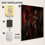 SH Metal Poster Wall Decor - C - Image 2