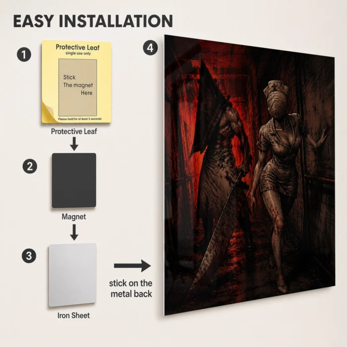 SH Metal Poster Wall Decor - C - Image 2