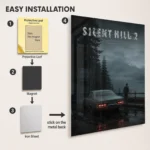 SH Metal Poster Wall Decor - E - Image 2