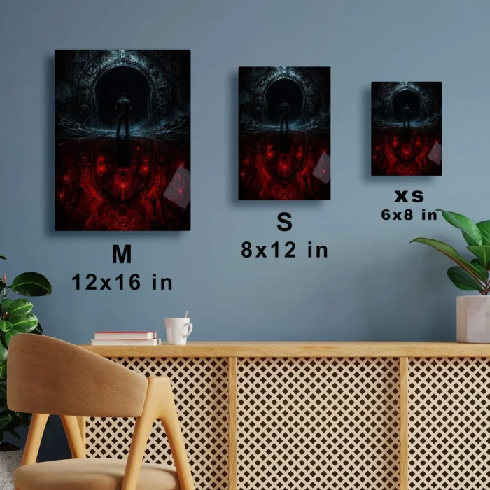 SH James Sunderland Metal Poster Wall Decor - Image 7