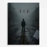 SH James Sunderland Metal Poster Wall Decor - A