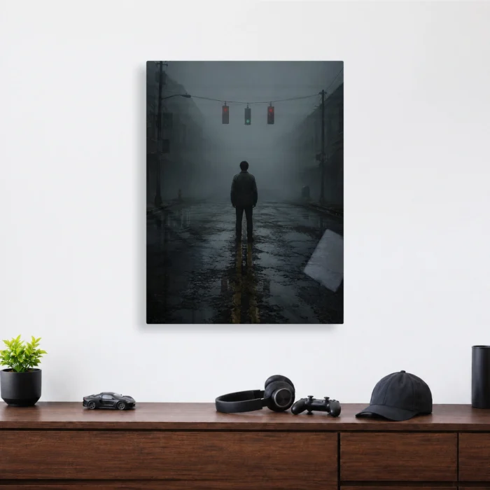 SH James Sunderland Metal Poster Wall Decor - A - Image 4