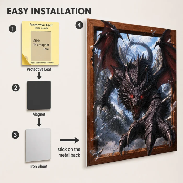 TES V: Skyrim Metal Poster Wall Decor - Image 2