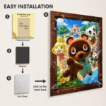 AC Metal Poster Wall Decor - C - Image 2