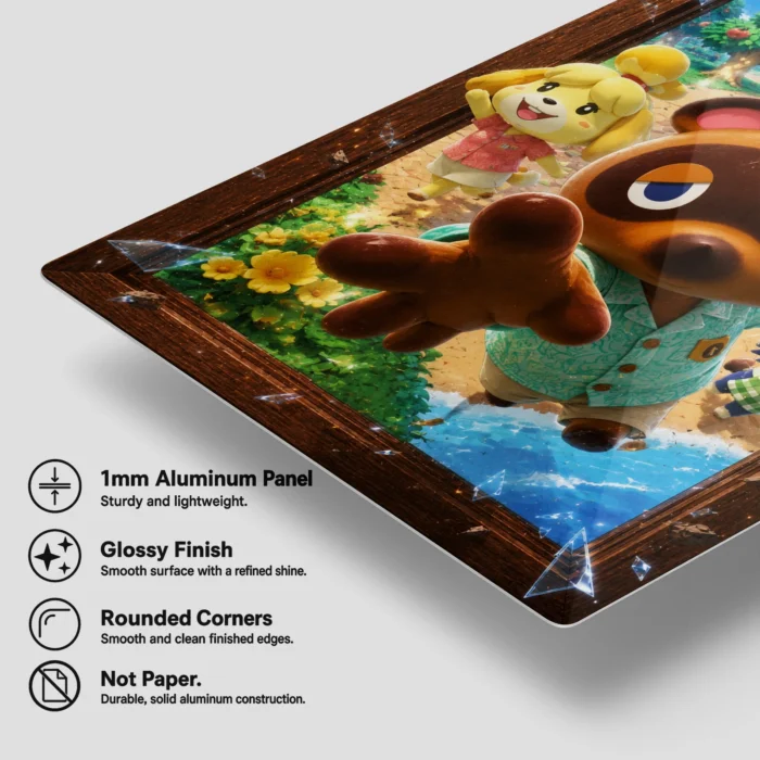 AC Metal Poster Wall Decor - C - Image 5