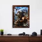 TES V: Skyrim Dragonborn Metal Poster Wall Decor - Image 4