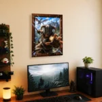 TES V: Skyrim Dragonborn Metal Poster Wall Decor - Image 5