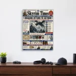 TES V: Skyrim Metal Poster Wall Decor - A - Image 4