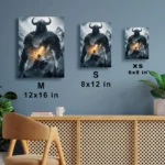 TES V: Skyrim Dragonborn Metal Poster Wall Decor - A - Image 7