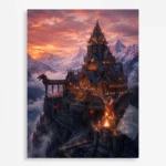 TES V: Skyrim Metal Poster Wall Decor - B