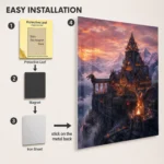 TES V: Skyrim Metal Poster Wall Decor - B - Image 2