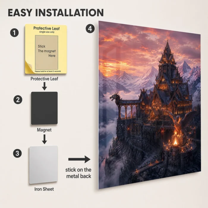 TES V: Skyrim Metal Poster Wall Decor - B - Image 2