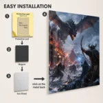 TES V: Skyrim Metal Poster Wall Decor - C - Image 2