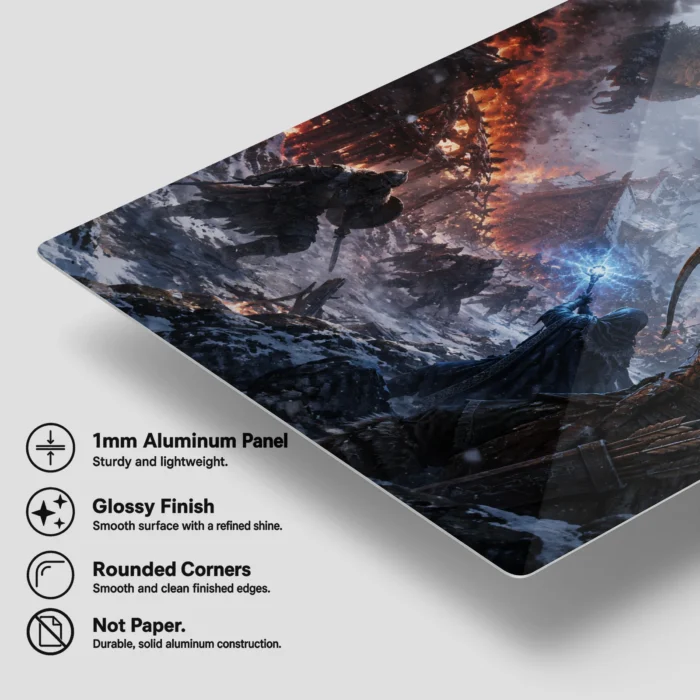 TES V: Skyrim Metal Poster Wall Decor - C - Image 6