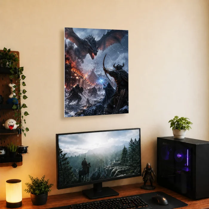 TES V: Skyrim Metal Poster Wall Decor - C - Image 5