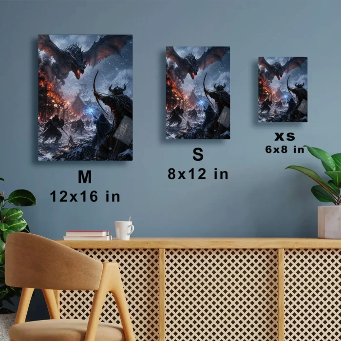 TES V: Skyrim Metal Poster Wall Decor - C - Image 7