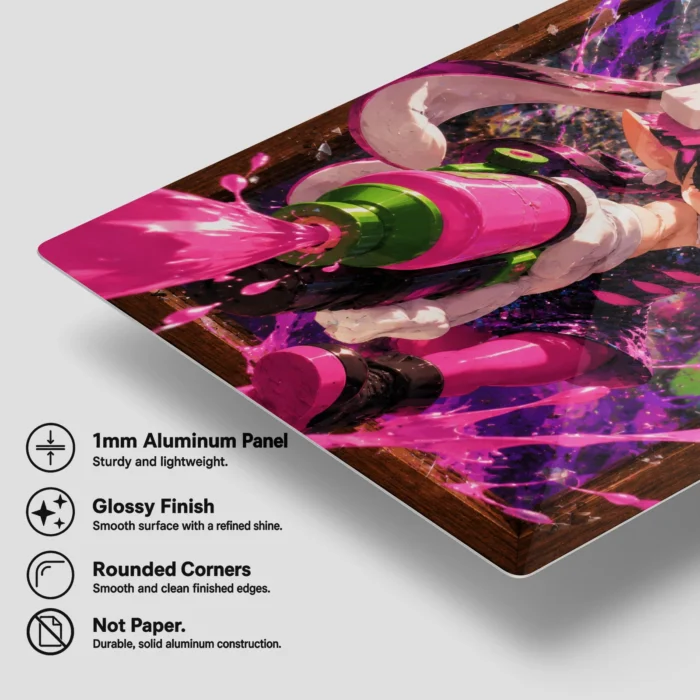 Ink Battle Callie Metal Poster Wall Decor - Image 6